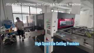 Ανασκόπηση μηχανήματος κοπής JIGUO MYP 1060 Deep Automatic Die