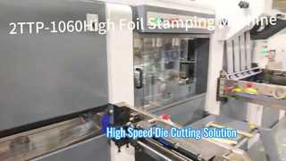 JIGUO 2TP-1060 High Automatic Die Cutting & Foil Stamping & stripping Mahcine