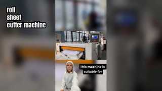 ZWC-1100D Αυτόματη μηχανή κοπής φύλλων σε ρολό Εξοπλισμός κοπής χαρτιού υψηλής ακρίβειας για συσκευασία