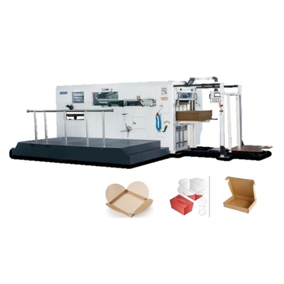 Αγορά 15KW ζαρωμένη Punching κύβων εγγράφου κιβωτίων μηχανή με γδύνοντας 1500×1105mm online manufacture