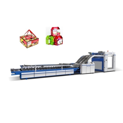 Αγορά Ζαρωμένη Laminator φλαούτων κιβωτίων αυτόματη μηχανή 1450x1400mm 8000pcs/H online manufacture