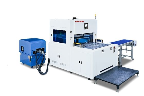 Αγορά JIGUO SJG-1300 Stripping For Materials Such As Boxes Of Different Specifications Semi-Automatic Blanking Machine For Packaging online manufacture