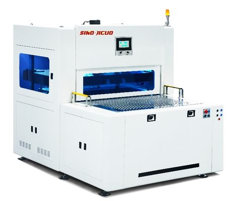 Αγορά JIGUO SJG-1080 Semi-Automatic Blanking Machine 1080x780mm 100 Bar online manufacture