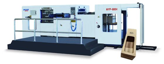 Αγορά JIGUO MYP-800H Automatic Die Cutting & Stripping Machine ,Sheet thickness	Corrugated board: ≤4mm Cardboard:0.1-3mm,Overall dimension:6400*3400*2000 mm online manufacture