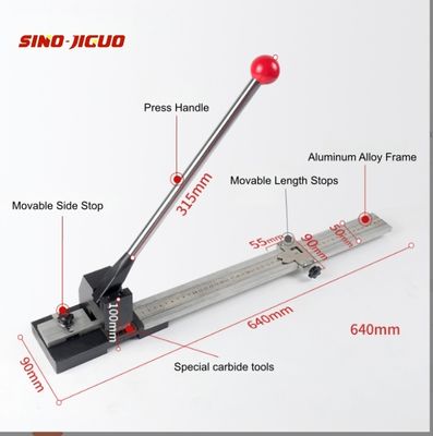 Αγορά Creasing Matrix Cutter Precision Creasing Strip Cutting Equipment online manufacture