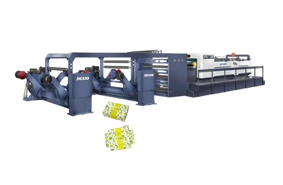 Αγορά JIGUO ZWC-1900-4 Paper Sheeter Cutter Machine，Reference weight of cutting paper：50-500g/m2，Max.Diameter of paper：1650mmMax，Max.Pieces of paper：1900mm(75〃)Max online manufacture