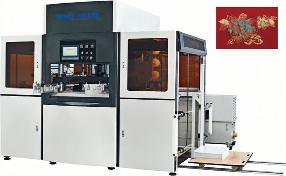 Αγορά Ακρίβεια Θερμοτυπίας Φύλλου ±0.1mm Αυτόματη Μηχανή Θερμοτυπίας Φύλλου για Κουτιά Συσκευασίας Δώρων online manufacture