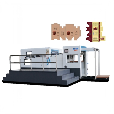 JIGUO MYP-1080E αυτόματη μηχανή κοπής με μηχανή stripping για χαρτί συσκευασία κουτί