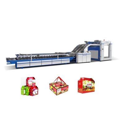 600g/M2 Automatic Flute Laminator Machine High Speed Corrugated Cardboard