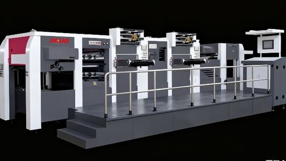 Σφραγίδα χαρτονιού πάχος 0,1-3mm Φόλιο θερμό τυπογραφικό μηχάνημα με ακρίβεια κοπής 0,1mm