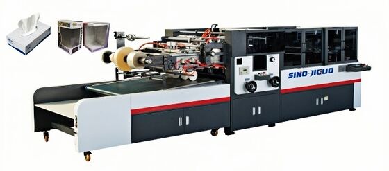 JIGUO Εξοικονόμηση γωνίας και κλαψούρισμα μηχανή επικάλυψης παραθύρων για συσκευασία