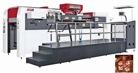 Υψηλής ακρίβειας JIGUO TMY-1320H αυτόματη μηχανή κοπής πετσέτας και τυποποίησης φύλλου (± 0,1 mm)